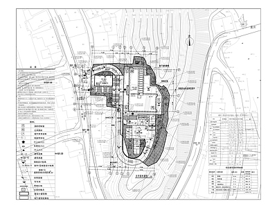 四个镇电商服务中心办公楼建筑 施工图