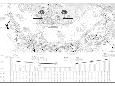 新城靛水片区道路工程 施工图 交通道路