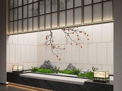 现代室内景观造景