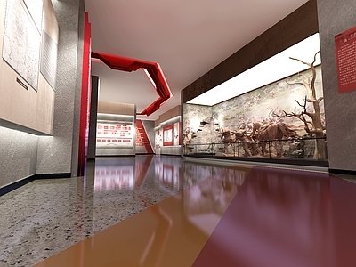 现代党建革命纪念展厅
