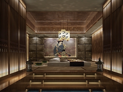 日式美容SPA店 包间