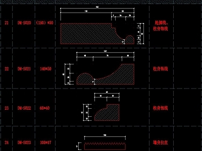 常用大理石线条 图库 各式线条