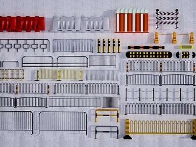 交通配件 市政 隔离 路障 交通配件 施工警示牌