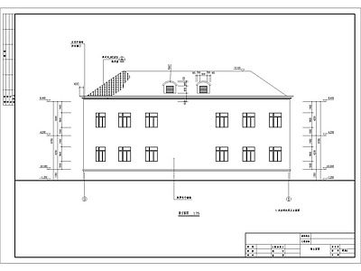 办公楼建筑全套 施工图