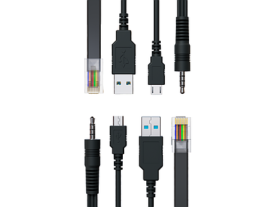 数据线 音频线 网线 usb充电线