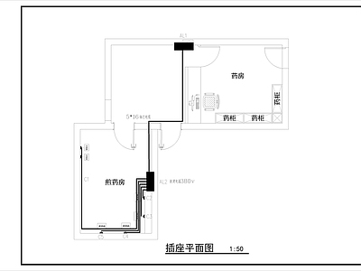 药房电气 施工图