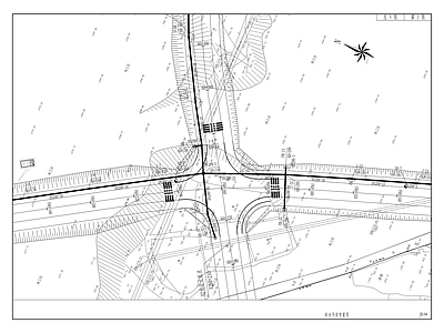 西彭一横一纵道路工程 施工图 交通道路