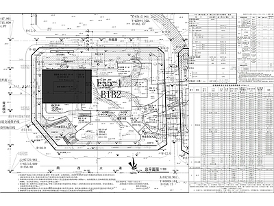 鲁能城三期商业建筑 施工图