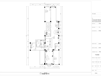 酒店大厅装饰 施工图 公区