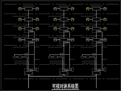 弱电智能化系统 施工图 建筑电气