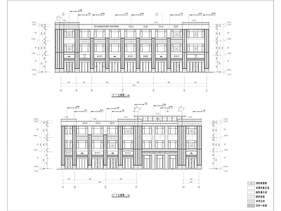 商业街建筑 施工图
