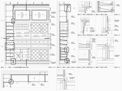 酒窖酒柜大样 施工图 柜类