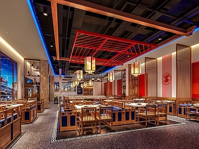 新中式火锅店 火锅馆 火锅