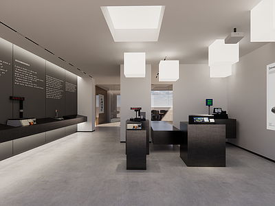 工业风商业展厅
