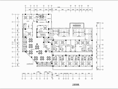 4000㎡会所室内 施工图