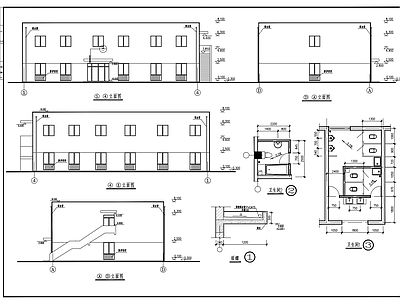 某公司综合楼办公楼建筑 施工图