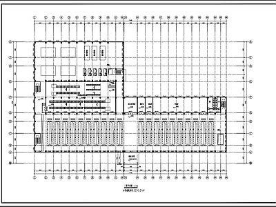 某造纸厂多盘污泥脱水建筑 施工图 工业建筑