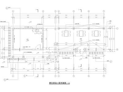 骑行驿站建筑 施工图