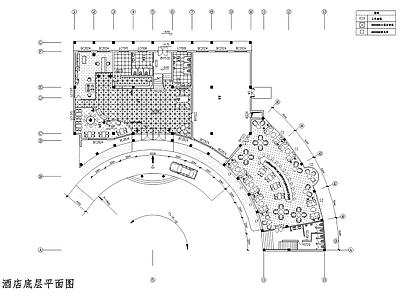 酒店室内装修 施工图