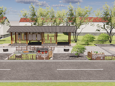 新中式乡村公园