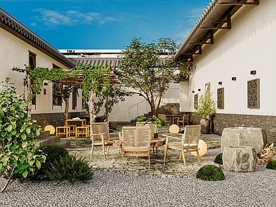 现代乡村庭院