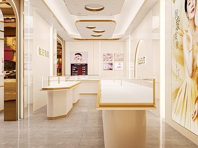 珠宝店 金店 首饰店 首饰柜台