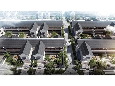 企业总部办公楼建筑 效果图 施工图