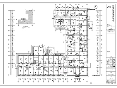 医院电气 施工图 建筑电气 电气图