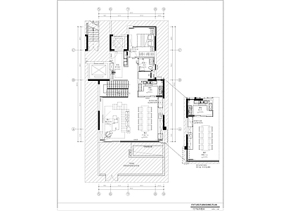 精装叠拼别墅样板间 施工图