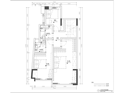 家居给排水 施工图 建筑给排水 给排水图