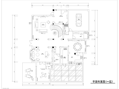 别墅平面布置图 二层别墅