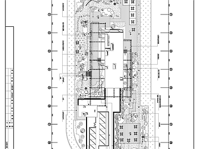 屋顶花园景观 施工图
