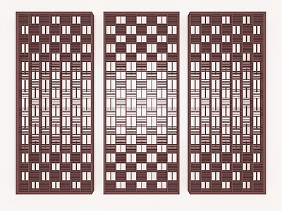 现代屏风