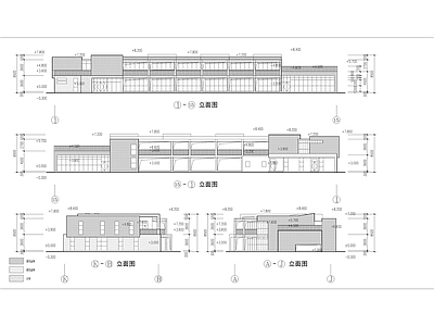 幼儿园建筑 施工图