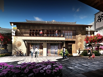 新中式商业建筑