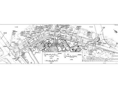 合化路财富广场段道路改造工程 施工图