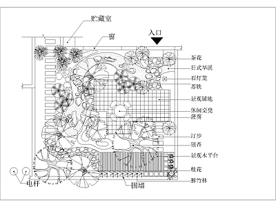 私家花园 施工图