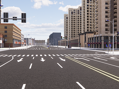 现代城市道路