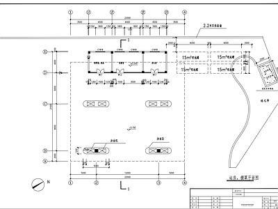 加油站建施 施工图