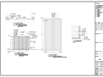 人防铁艺门详图 施工图 通用节点 门节点