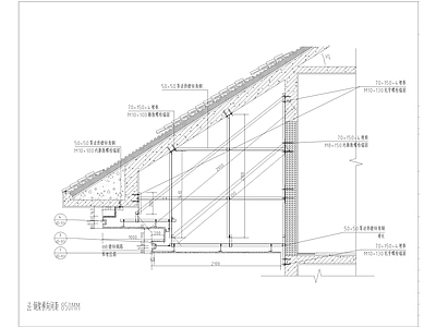 中式仿古商业建筑檐下GRC构建节点 施工图 建筑通用节点 建筑工程节点