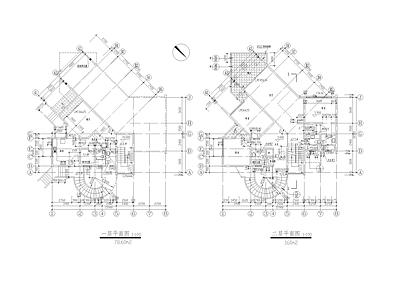 别墅建筑 施工图