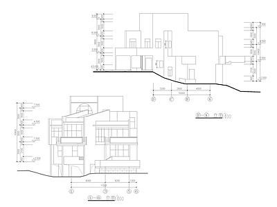 别墅建筑 施工图