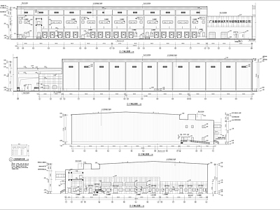 供销冷库建筑 施工图 工业建筑