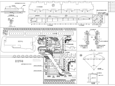 某花园三期环境景观 施工图 居住区景观