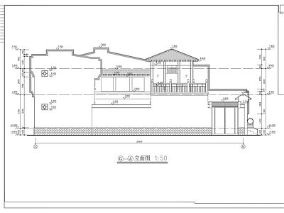 龙湖别墅院落1号建筑 施工图