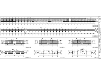 物流仓库建筑 施工图 工业建筑