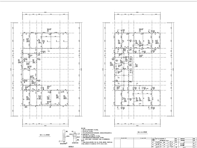 中式仿古建筑结构 施工图