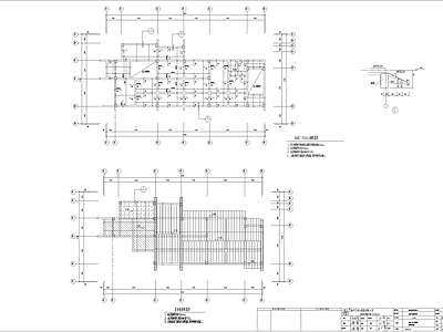 中式仿古建筑结构 施工图