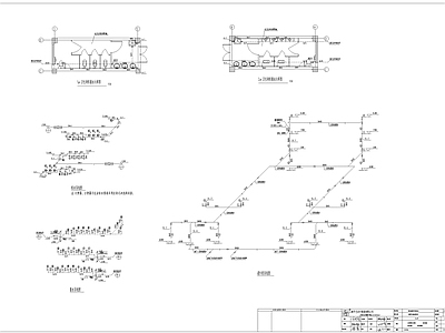 中式仿古建筑给排水 施工图